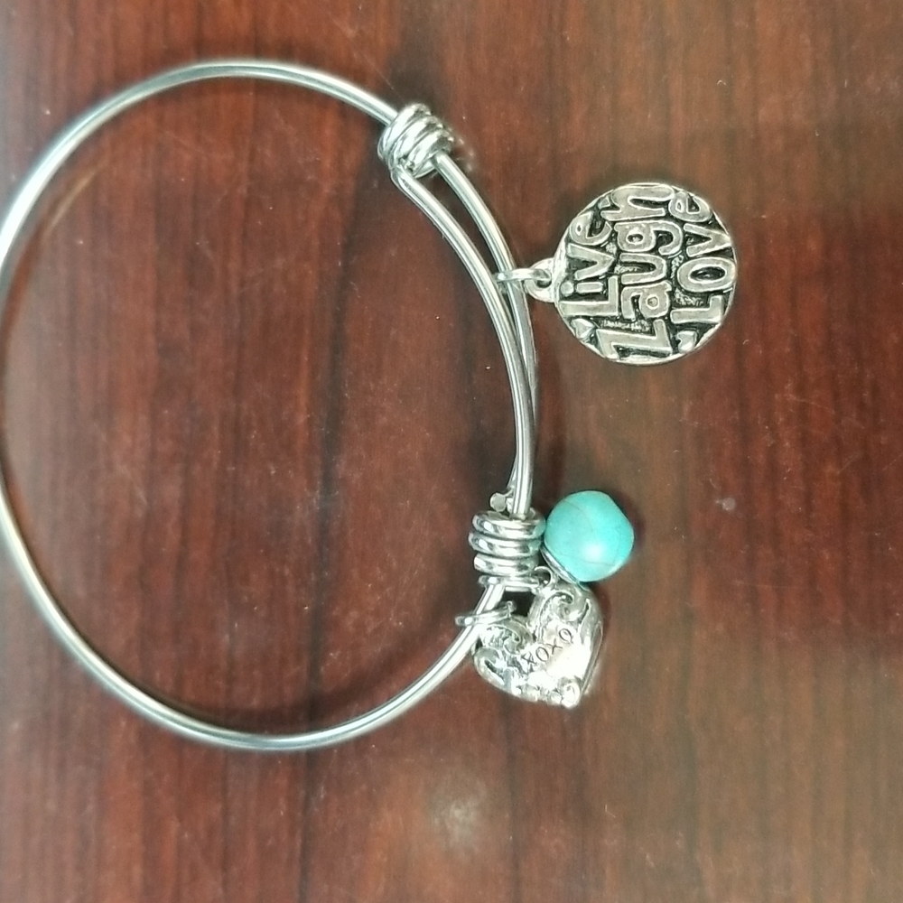 Live Laugh Love bangle bracelet
